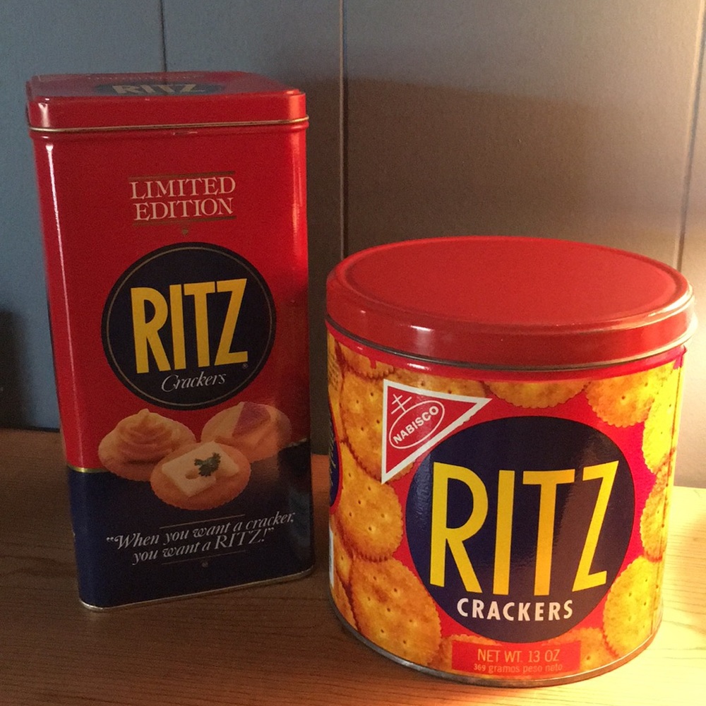 Vintage Ritz Tins 1977&1987